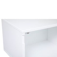 Atmosphera Detský nočný stolík líška biely 26x34x52 cm