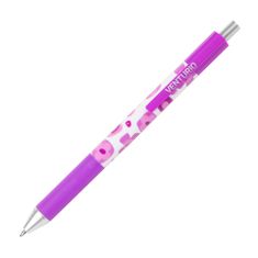 EASY Kids VENTURIO Guľôčkové pero, modrá semi-gél náplň, 0,7 mm, 24 ks v balení, ružovo-fialové