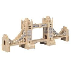 Woodcraft Woodcraft Drevené 3D puzzle slávnej budovy Tower Bridge