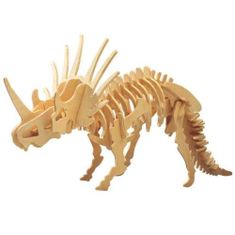 Woodcraft Woodcraft Drevené 3D puzzle Styracosaurus