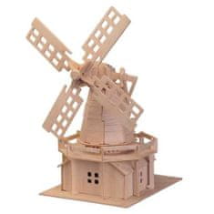 Woodcraft Woodcraft Drevené 3D puzzle veterný mlyn