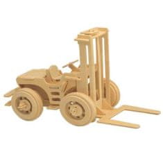 Woodcraft Woodcraft Dřevěné 3D puzzle vysokozdvižný vozík