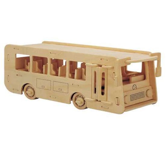 Woodcraft Woodcraft Drevené 3D puzzle autobus