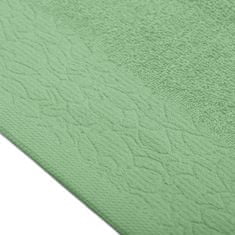 AmeliaHome Sada 6 ks uterákov FLOS klasický štýl zelená