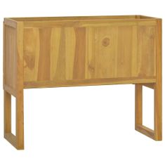Vidaxl Kúpeľňová skrinka 90x45x75 cm masívne tíkové drevo