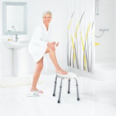 Ridder Handicap sedátko kúpeľňové priemer 32cm, biele (A00603101)