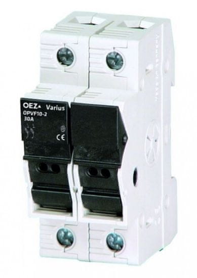 OEZ Dvojpólový poistkový odpojovač OPVF10-2 (DC1000V)