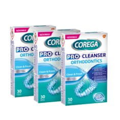 čisticí tablety Pro Cleanser Orthodontics 3 x 30 ks