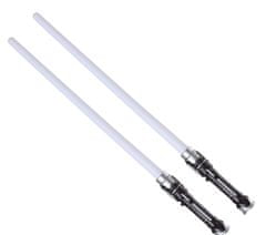 Guirca Dvojitý svetelný meč (Star Wars) s efektmi 65cm