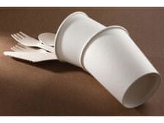 sarcia.eu Biele papierové poháre 200ml ECO 10 ks 