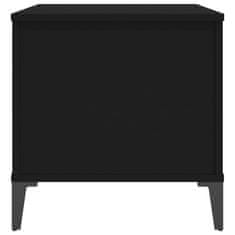 Vidaxl Konferenčný stolík čierny 90x44,5x45 cm spracované drevo