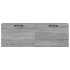 Vidaxl Nástenná skrinka, sivá sonoma 100x36,5x35 cm, kompozitné drevo