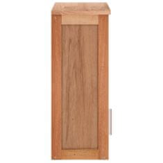 Vidaxl Nástenná kúpeľňová skrinka 42x23x60 cm masívne orechové drevo