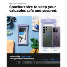 Spigen A610 vodotesné puzdro na mobil 6.9'', modré