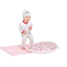 NEW BABY Detská deka z Minky New Baby Medvedíkovia ružová 80x102 cm 