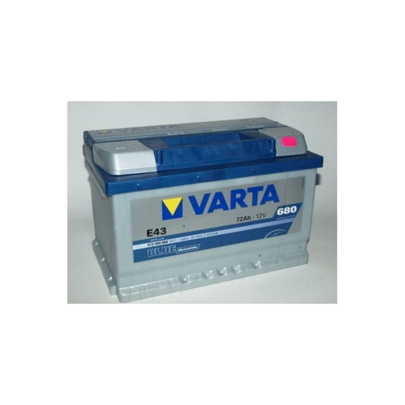 VARTA Autobaterie Blue 12V 72Ah (E43)