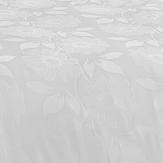 Dadka Obliečky damask Jiřiny biele 220x200, 2x70x90 cm