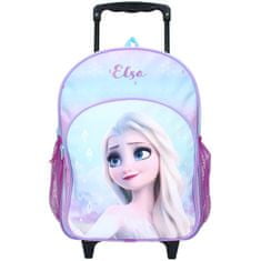 Vadobag Detský cestovný kufor na kolieskach s predným vreckom Frozen