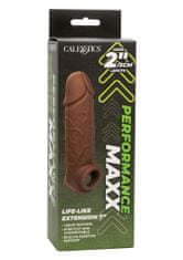 CalExotics CalExotics Life-Like Extension 7 Inch Brown návlek na penis