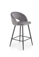 Halmar Barová stolička Ivy6 sivá