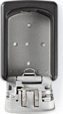 Nedis trezor na klíče/ kombinace Dial Lock/ 2 klíče/ vnitřní a venkovní/ hliník/ černo-šedý