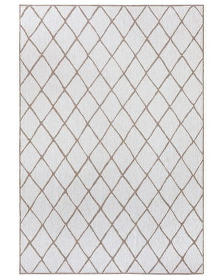 NORTHRUGS Kusový koberec Twin-Wendeteppiche 105455 Linen – na von aj na doma