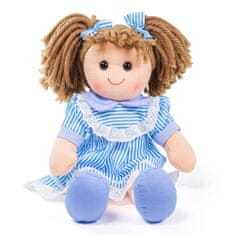 Bigjigs Toys látková bábika Amelia 35 cm