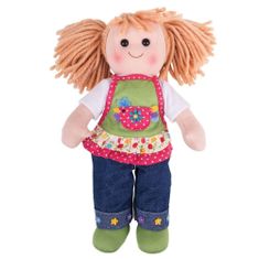 Bigjigs Toys látková bábika Sophia 35 cm