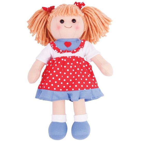 Bigjigs Toys látková bábika Emily 35 cm