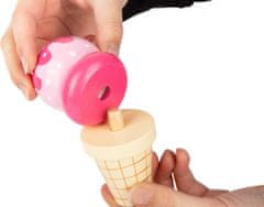 Small foot by Legler Legler dřevěné hračky zmrzlina v kornoutku
