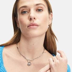 Tamaris Výrazný oceľový náhrdelník s príveskami TJ-0420-N-40