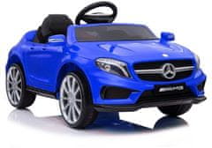 Lean-toys Mercedes GLA45 batéria Auto modrá farba
