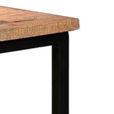Vidaxl Stohovateľné konferenčné stolíky, 3 kusy, recyklované teakové drevo