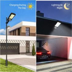 HOME & MARKER® Solárne LED svetlo so senzorom pohybu, 3 režimy osvetlenia, 120 W, 1800 lúmenov | SENSLED