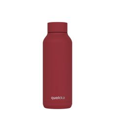 QUOKKA Quokka Solid, Nerezová fľaša / termoska Firebrick Red, 510ml, 11996