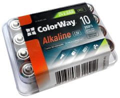 ColorWay alkalická batéria AAA/ 1.5V/ 24ks v balení/ Plastový box