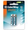 ColorWay alkalická batéria AAA/ 1.5V/ 2ks v balení/ Blister