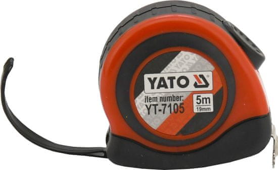 YATO Meter zvinovací 5 mx 19 mm autostop