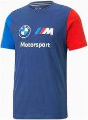 Bmw tričko PUMA MMS Logo 23 modro-bielo-červené S