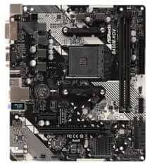 B450M-HDV R4.0 / AMD B450 / AM4 / 2x DDR4 DIMM / HDMI / DVI-D / VGA / M.2 / mATX