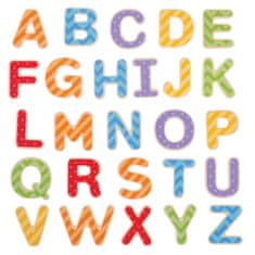 Bigjigs Toys magnetická farebná abeceda veľké