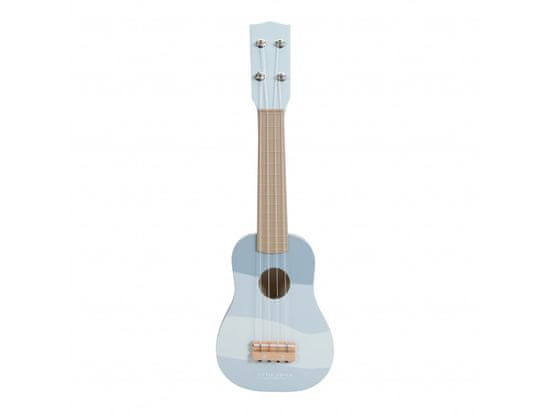 Little Dutch Drevená gitara - blue