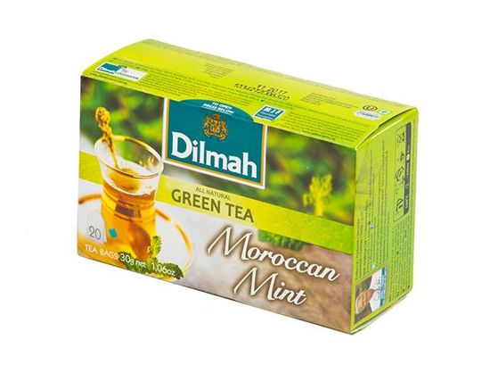Dilmah Zelený čaj, 20x1,5g, s vôňou mäty "Maroko"