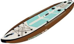 XQMAX Paddleboard pádlovacia doska 330 cm s kompletným príslušenstvom hnedá