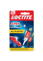 Henkel Loctite Super All Plastics, 2g + 4ml