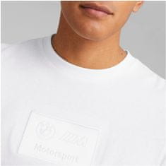 Bmw tričko PUMA MMS Logo 23 biele S