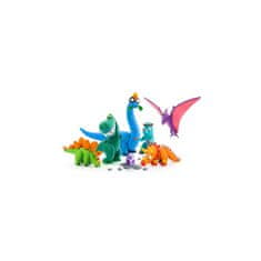 KIDS LICENSING HEY CLAY Kreatívna modelovacia súprava - Dinosaur (18 kusov modelovacej hmoty)