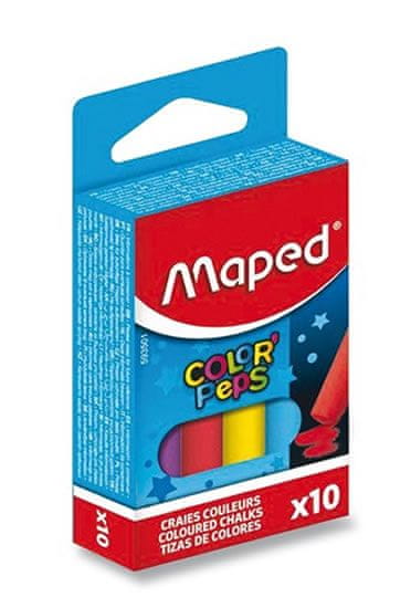 Maped - Farebné kriedy 10 ks
