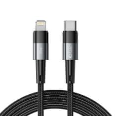 Tech-protect Ultraboost kábel USB-C / Lightning 20W 3A 2m, šedý
