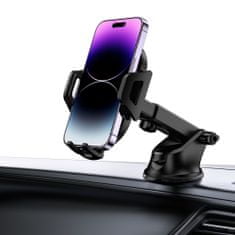 Tech-protect V5 držiak na mobil do auta, čierny